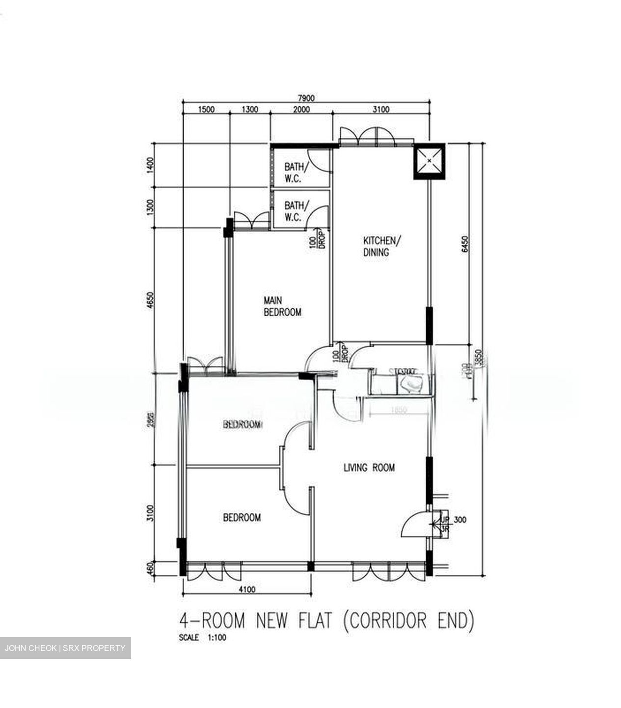 Blk 364 Clementi Avenue 2 (Clementi), HDB 4 Rooms #511245191